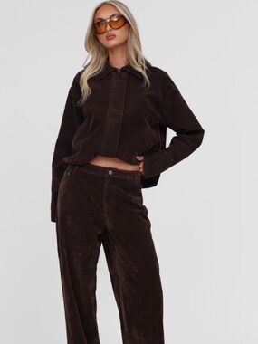 Suede Bomber jacket brown